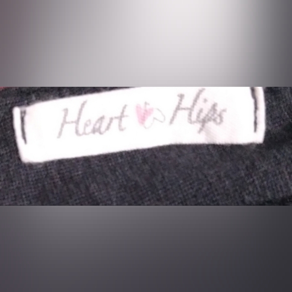 Heart & Hips Maxi Dress Sheer Black Womens Size Medium - Picture 5 of 5